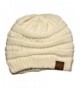 Winter White Slouchy Oversized Beanie in Women's Skullies & Beanies