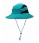 CHARLES RICHARDS CR Unisex Sun Hat UPF50 Wide Brim Quick Dry Bucket Hat Mesh Fishing Hat - Blue - CK185I6AY79