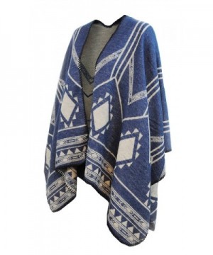 Poncho Winter Scarf Knitted Shawl