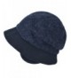 Casualbox Charm Womens Winter Hat Classic Casquette Retro Design Ladies Lady Warm Earwarmers - Navy - CK12MDZ532L