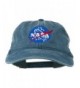 NASA Insignia Embroidered Pigment Dyed Cap - Navy - CQ11QLM7F51