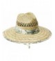 San Diego Hat Co. Men's Olive Band Raffia Sun Hat - Natural/Print - CF11F7TK10P