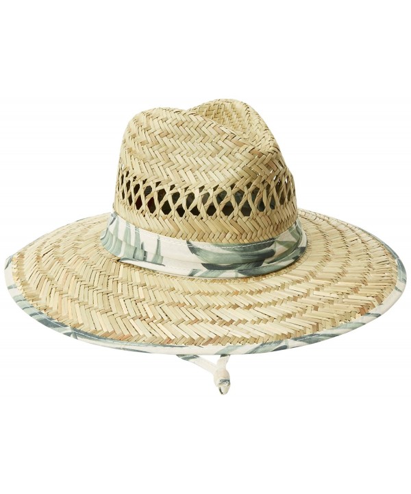 San Diego Hat Co. Men's Olive Band Raffia Sun Hat - Natural/Print - CF11F7TK10P