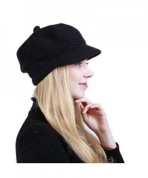 Winter Fashion Knitted Acrylic FIBERS in Women's Skullies & Beanies