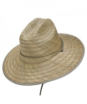 Jeanne Simmons Straw Braid Lifeguard in Men's Sun Hats