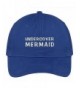 Trendy Apparel Shop Undercover Mermaid Embroidered Cap Premium Cotton Dad Hat - Royal - CH1838Y3KN6