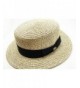 Summer Boater Fedora Gambler Natural