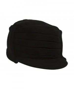 Black Commando Ribbed Beanie Cadet