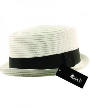 Summer Straw Derby Fedora Upturn