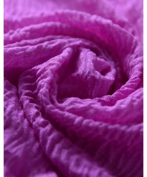 Faurn Crinkle Blanket Oversized Purple in Fashion Scarves