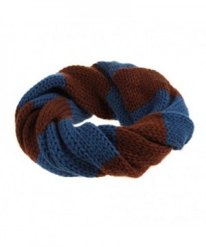 UZZO Multicolor Children Knitting Neckerchief - Brown - CT11OCOK4SP