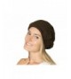 Accessory Necessary AN - Womens Fall Winter Ribbed Knit Beret Double Layers With Flower - Brown - CR126OIA2ZZ