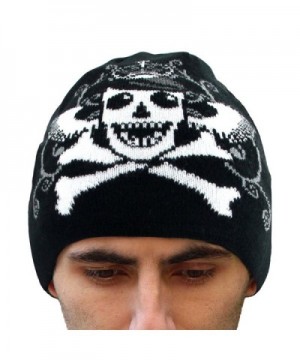 EZGO Skull Printed Winter Beanie in Men's Skullies & Beanies