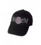 Baseball Mom Rhinestone Black Baseball Hat Cap Visor - CU113PHKWDR