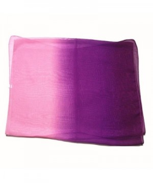 Fullkang Fashion Gradient Chiffon Purple in Fashion Scarves
