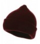 Heavy Weight Watch Cap Beanie - Maroon - CA114YSVFKF