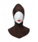 Edal New Under Scarf Hat Cap Bone Bonnet Hijab Islamic Band Neck Cover Head Wear - Coffee - CM126HWE9NF