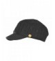 Black Cable Newsboy Cadet Visor in Women's Newsboy Caps