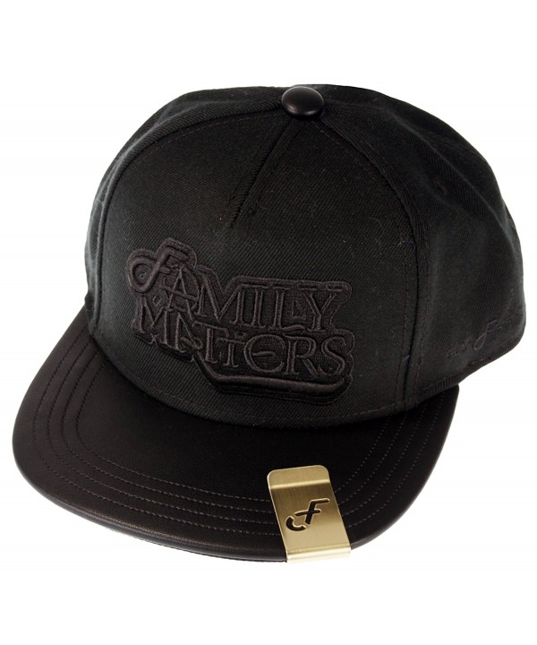 Flat Fitty Family Matters Snapback Cap - Black - CL11KLO3Z27