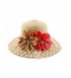 Princess Lace Flower Straw Natural in Women's Sun Hats
