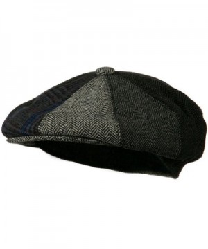 Men's Multi-tone Wool Apple Cap - Grey W16S52C - CV11C0N6QO1