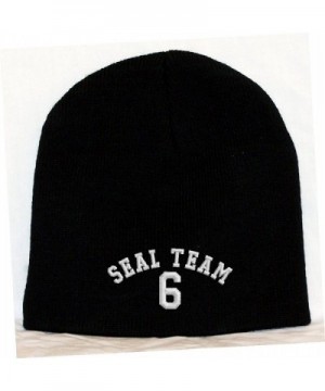 Seal Team 6 Embroidered Skull Cap - Black - CO118VMSS4V