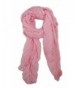Long Candy Crinkle Scarf - Light Pink - CH11H0FNWOL