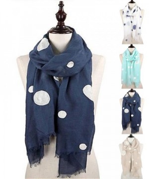 StylesILove Embroidered Polka Scarf Colors