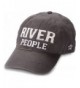We People River People Adjustable Baseball Cap- Gray - C112DUD0W71