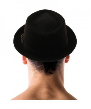 Winter Porkpie Fedora Trilby Hat in Men's Fedoras