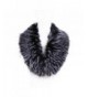 Soul Young Faux Fur Collar Women's Neck Warmer Scarf Wrap - Black&white - CO12LH33EUX