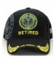 United States Army Retired Baseball Cap - CS128SXMUWX