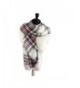 Womens Tartan Scarf Checked Pashmina in Cold Weather Scarves & Wraps