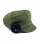 Women's Newsboy Cap 100% Wool Irish Made - Green - CW11PN1LJUX