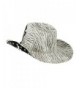 Zebra Cross Decal Cowboy Hat