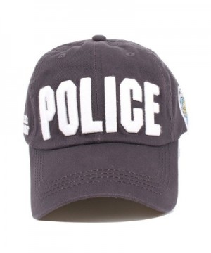 Vankerful Police Embroidered Adjustable Baseball