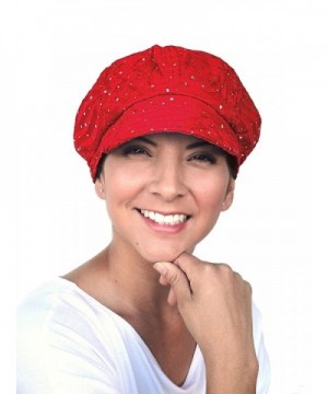 Turban Plus Glitter Sequin newsboy