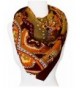 Peach Couture Weight Paisley Pashmina