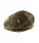 Morehats Men's Women's Unisex 100% Cotton Vintage Corduroy Newsboy Cap Gatsby Hat - Chocolate - C811LLY6YPV