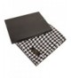 SilverHooks Cashmere Scarf Black Houndstooth