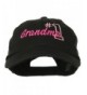 Number Grandma Embroidered Cotton Cap