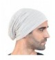 Men Slouch Hollow Beanie Thin Summer Cap Skullcap B018h - Cream - CT121EHGVRZ