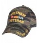 Vietnam Veteran Baseball Cap Tiger Stripe Camouflage Mens Vet Hat Camo - CS12OBSTG46