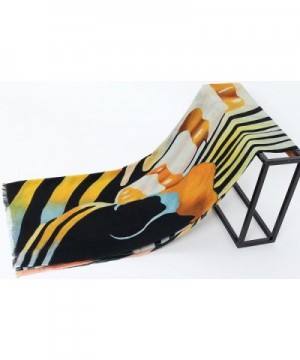 Veniroc Lightweight Cashmere Abstract colorful in Fashion Scarves