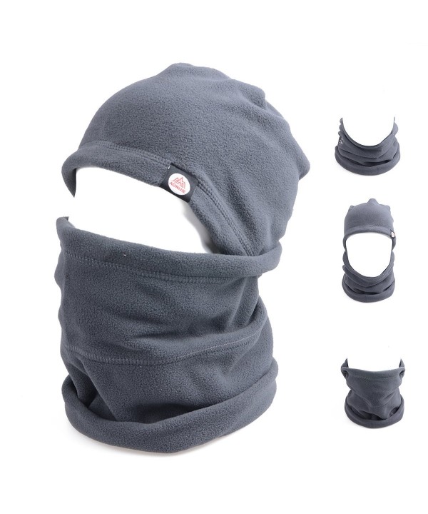 Triwonder Balaclava Thermal Fleece Warmer - Grey - New Version - CP12BQMFYK3