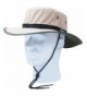 Sloggers Unisex Nylon Sun Hat- Tan with wind lanyard- - adjustable size small - large - Style 446TN - UPF 50+ - CK112C2UMGD