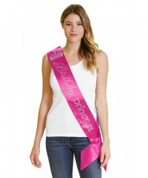 Birthday Princess Tiara Magenta Pink in Fashion Scarves