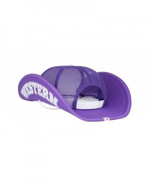 Cowbucker Western Mustangs Officially Licensed in Men's Sun Hats