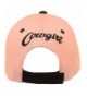 Cowgirl Embroidered Baseball Black Pink