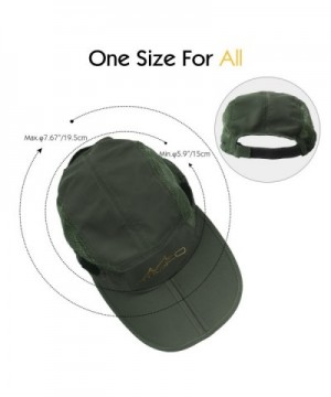 MoKo Outdoor Protection Fishing Removable in Men's Sun Hats